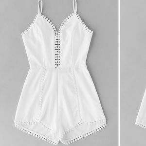SHEIN White Romper